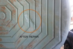 Grey tank repair - after