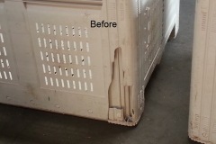 Nally bin repair - before